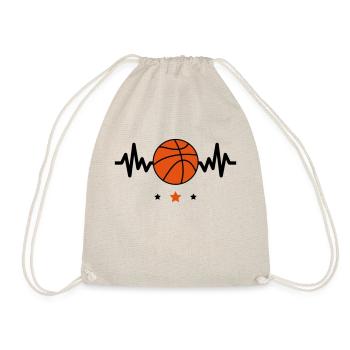 Basketball is life - Drawstring Bag - nature - Front