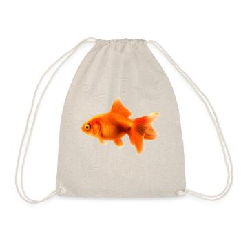 goldfisch - Turnbeutel - Natur - Vorne
