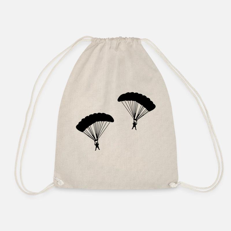 Parachutist - Drawstring Bag - nature
