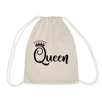 Queen - Drawstring Bag - nature - Front