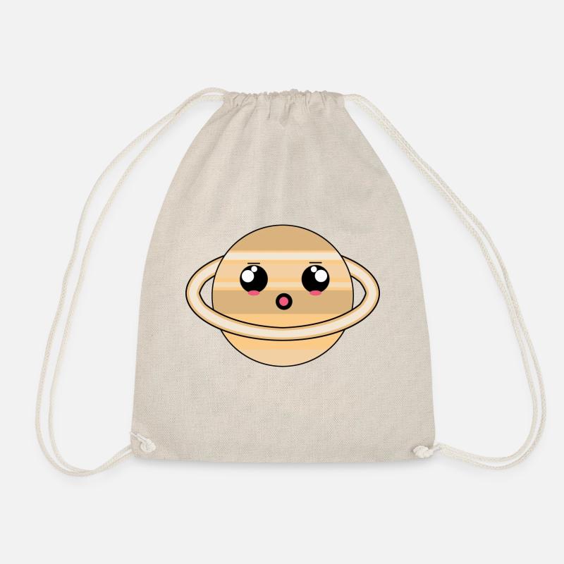 Kawaii - SATURN - Turnbeutel - Natur