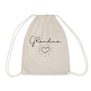 Grand-mère. Cadeau de grand-mère - Sac de sport léger - nature - Devant