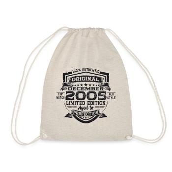 Décembre Année 2005 Cadeau du 17e anniversaire - Sac de sport léger - nature - Devant