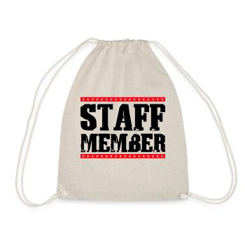 Staff Member - Drawstring Bag - nature - Front