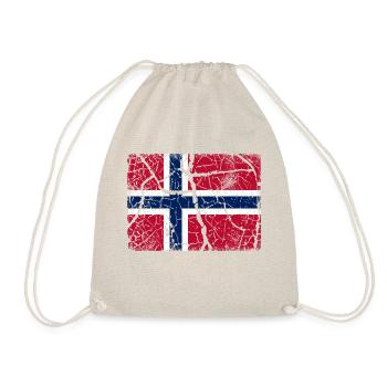Drapeau de la Norvège - Sac de sport léger - nature - Devant