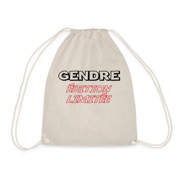 GENDRE édition limitée - Sac de sport léger - nature - Devant