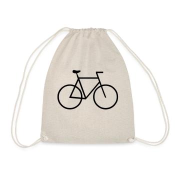 Fahrrad - Turnbeutel - Natur - Vorne