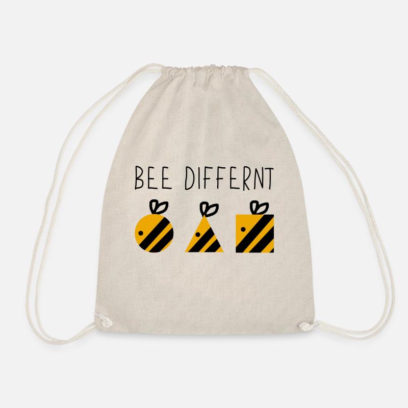 Bee different Bienen Imker Lustig Witzig Biene - Turnbeutel - Natur