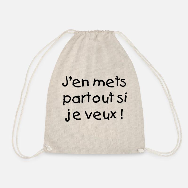 Je m'en mets partout - Sac de sport léger - nature