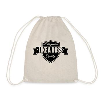 Like a Boss - Drawstring Bag - nature - Front