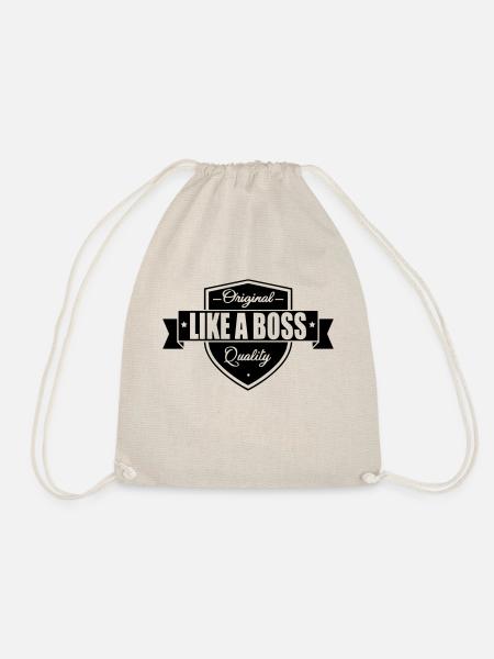 Like a Boss - Turnbeutel - Natur