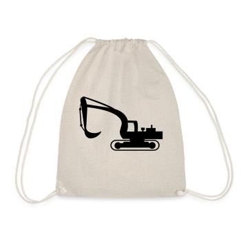 bagger - Turnbeutel - Natur - Vorne