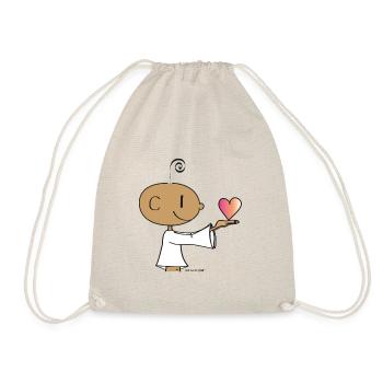 The little yogi - Drawstring Bag - nature - Front