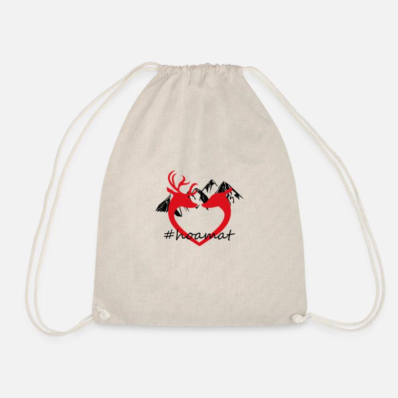 #hoamat Tolle Geschenksidee - Turnbeutel - Natur