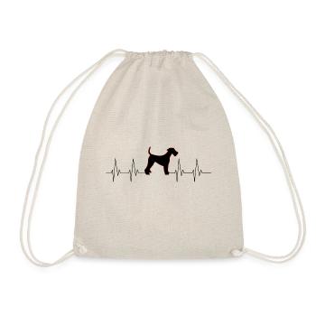 Terrier Love - Turnbeutel - Natur - Vorne