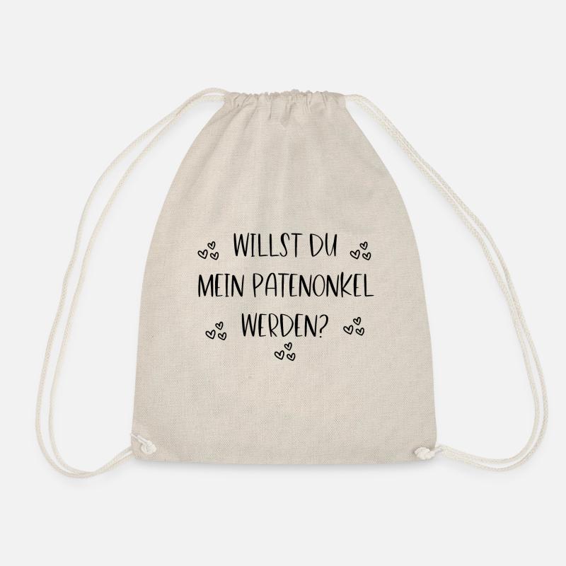 Patenonkel - Turnbeutel - Natur