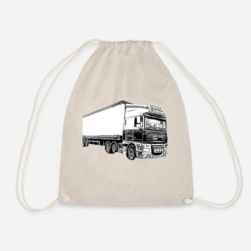 Lastwagen - Turnbeutel - Natur