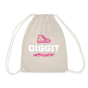 DIGGIT Classic Logo - Sac de sport léger - nature - Devant