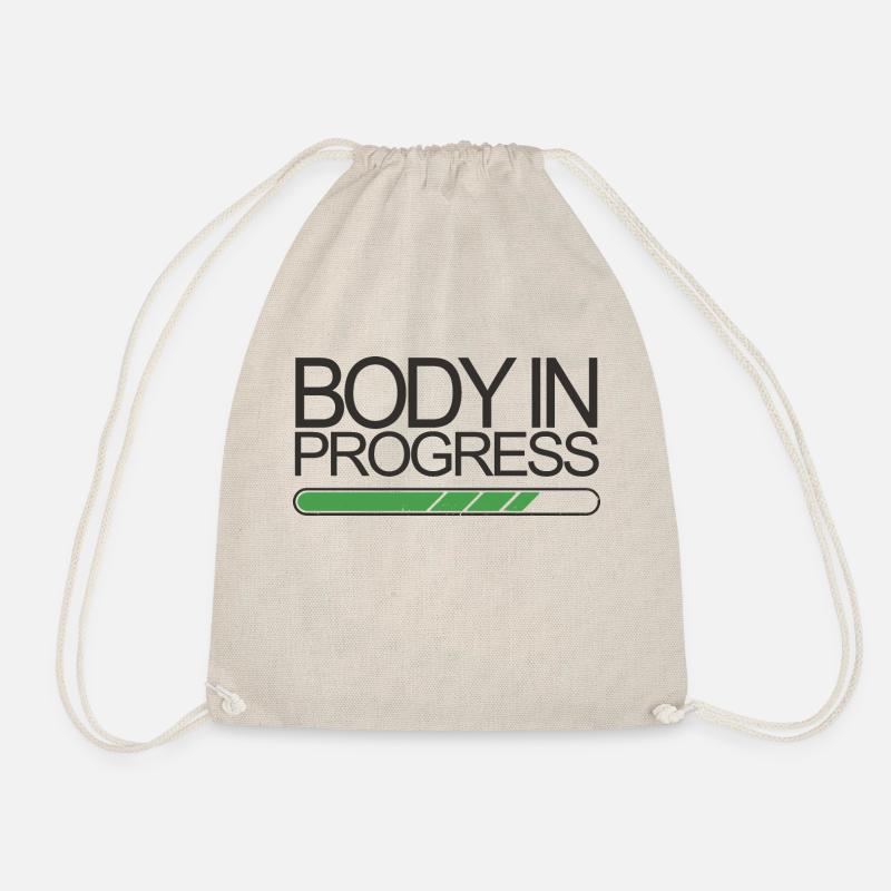Body In Progress - Turnbeutel - Natur