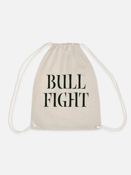 Bull Fight - Turnbeutel - Natur