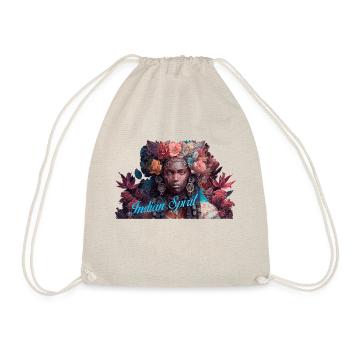 Indian Spirit Geschenk - Turnbeutel - Natur - Vorne