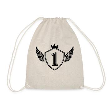 Coat of arms 1 - Drawstring Bag - nature - Front
