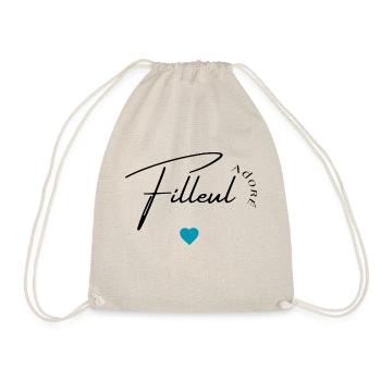 Filleul adoré - Sac de sport léger - nature - Devant
