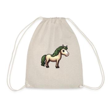 Pritty Pony - Turnbeutel - Natur - Vorne