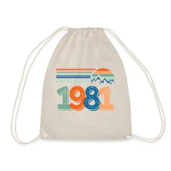Limited edition 1981 - Drawstring Bag - nature - Front