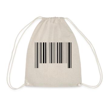 barcode - Turnbeutel - Natur - Vorne