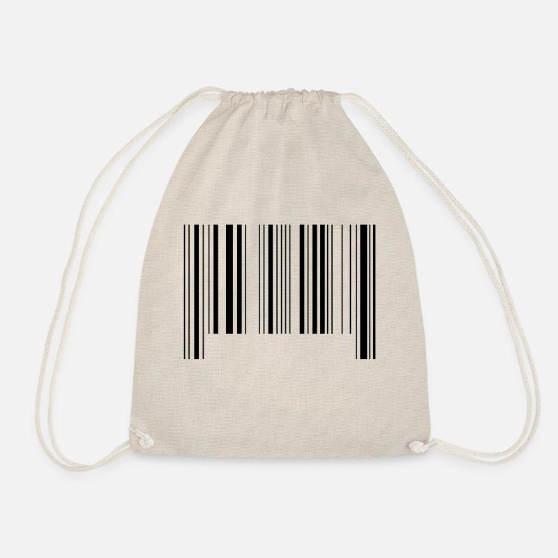 barcode - Turnbeutel - Natur