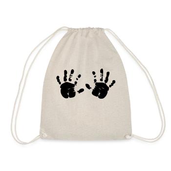 Hands / Boobs - Drawstring Bag - nature - Front