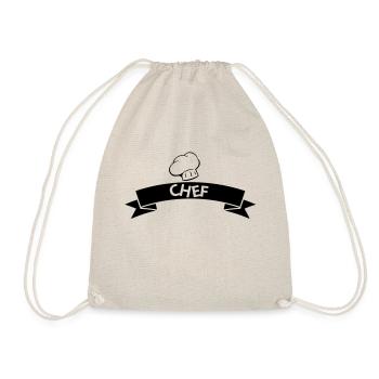 Chef - Turnbeutel - Natur - Vorne