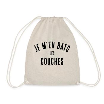couches - Sac de sport léger - nature - Devant
