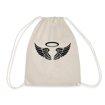 angel wings - Drawstring Bag - nature - Front