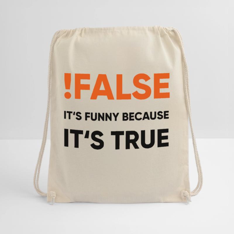 coder - !false it's funny because it's true Turnbeutel