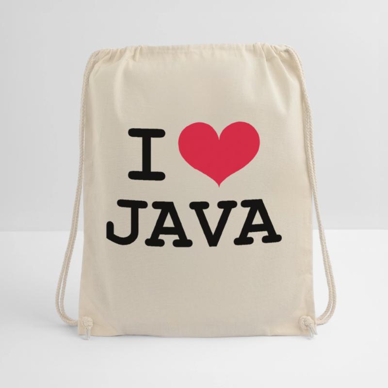 I Love Java Sac de sport léger