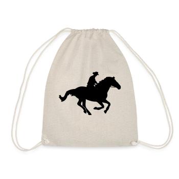 Western Riding - Pferd - Horse - Turnbeutel - Natur - Vorne