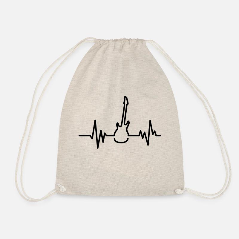 guitar - Drawstring Bag - nature