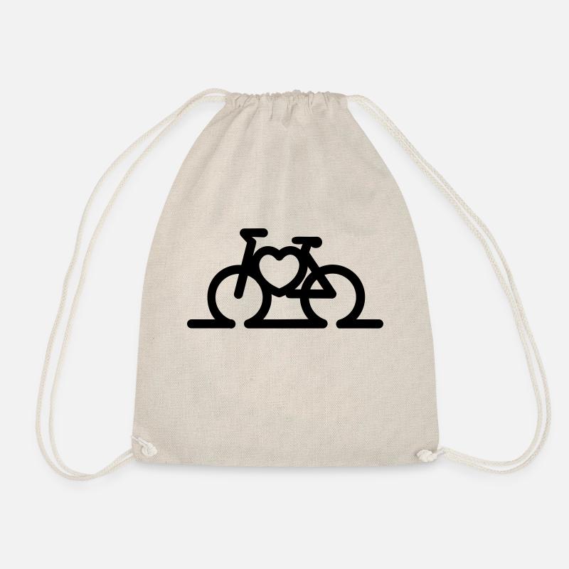 cycling - Drawstring Bag - nature