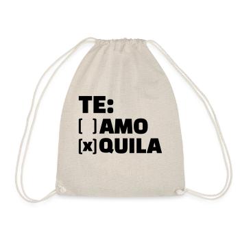 Tequila - Drawstring Bag - nature - Front