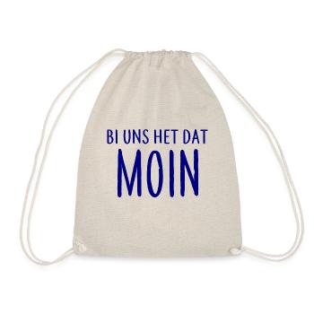 Bi us het dat MOIN - North Sea Baltic Coast North - Drawstring Bag - nature - Front