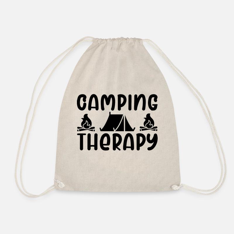 Camping-Therapie - Turnbeutel - Natur