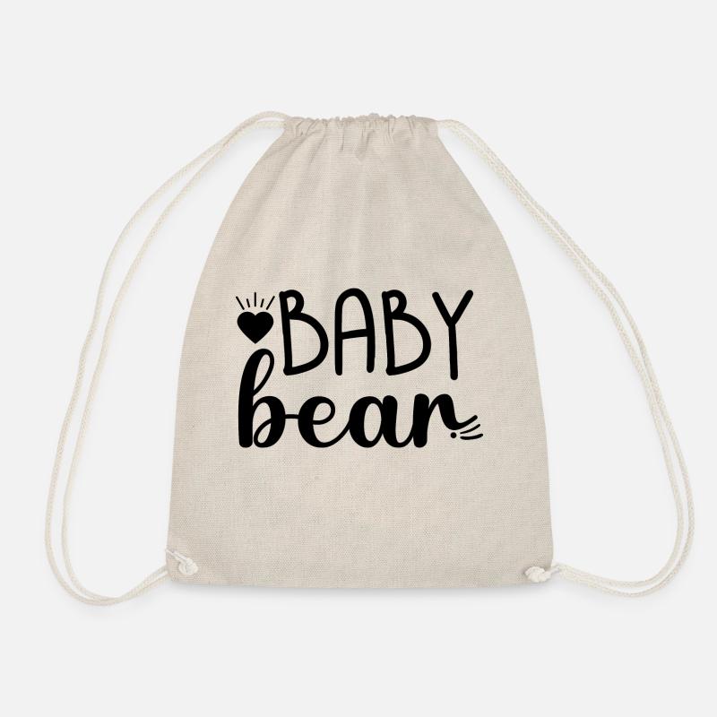 Baby Bär - Turnbeutel - Natur