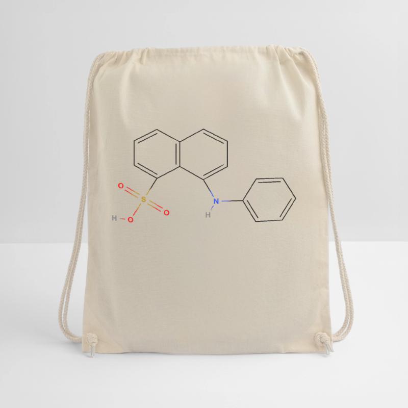 Molécule de lipase - Formule structurale colorée Sac de sport léger