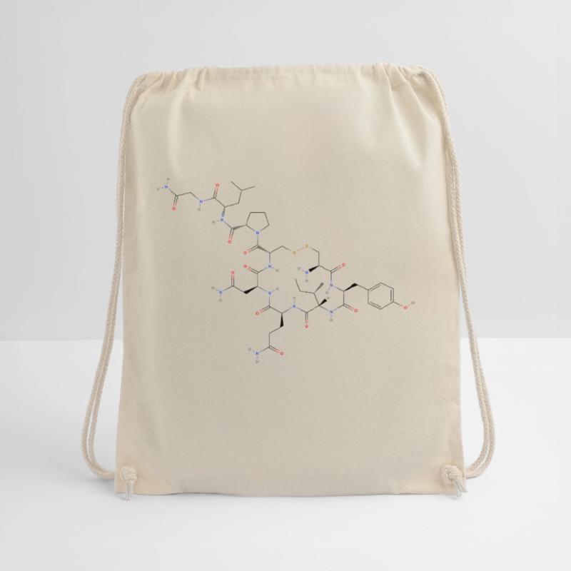 Molécule d’ocytocine - Formule structurale colorée Sac de sport léger
