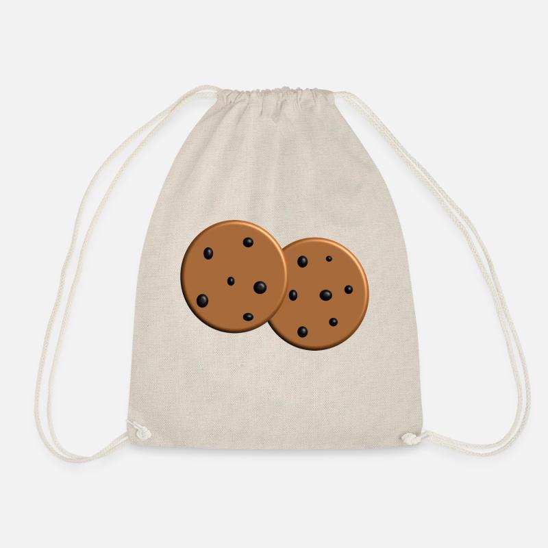 Cookies - Drawstring Bag - nature