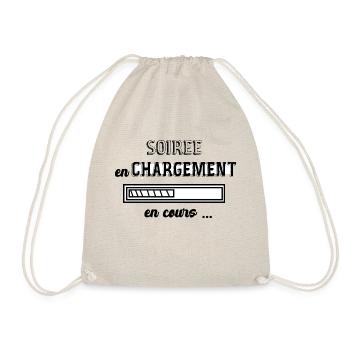 Soirée en chargement idée cadeau pour une soirée - Sac de sport léger - nature - Devant