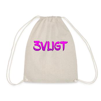 sms chat language fortifications english three 3 three - Drawstring Bag - nature - Front