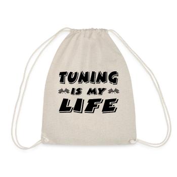 Tuning - Drawstring Bag - nature - Front